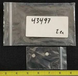2 each Gulfstream / IAI p/n 43497 Door Seal Regulator inlet screens with 8130-3